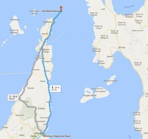 ruta cebu malapascua